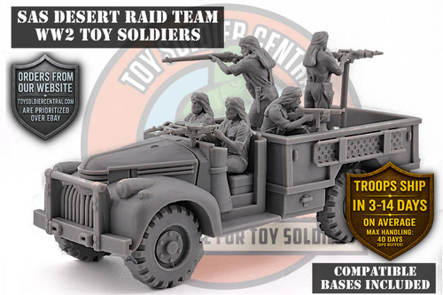 Ww2 soldatini giocattolo sas - soldatini,