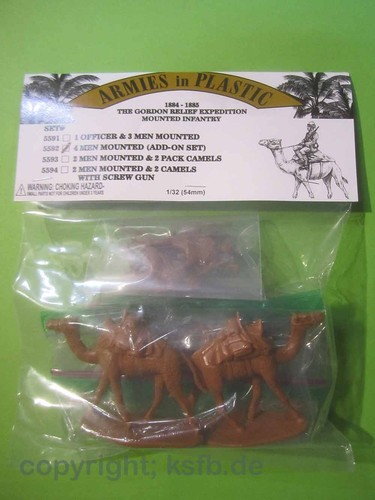 Eserciti plastica 5592 - 1/32,