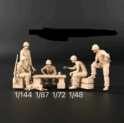 Soldatino 1 87 wwii - 1/72, 1/87