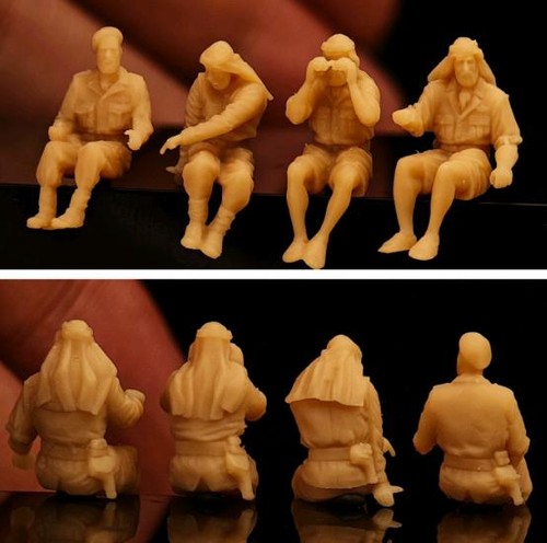 Soldatino stampato 72 - stampato, 3d